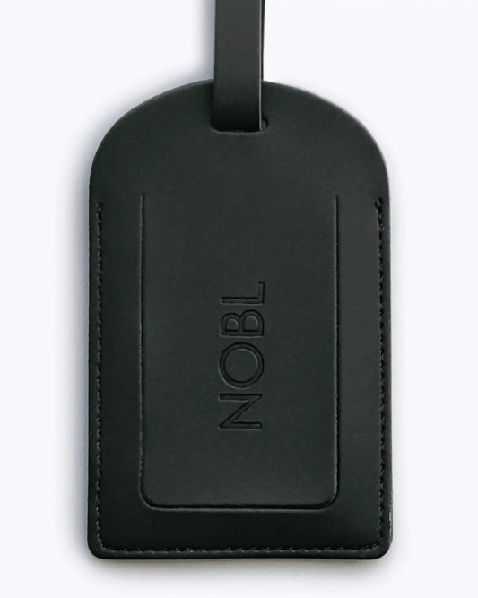 Leather Luggage Tag — Voyager Elite