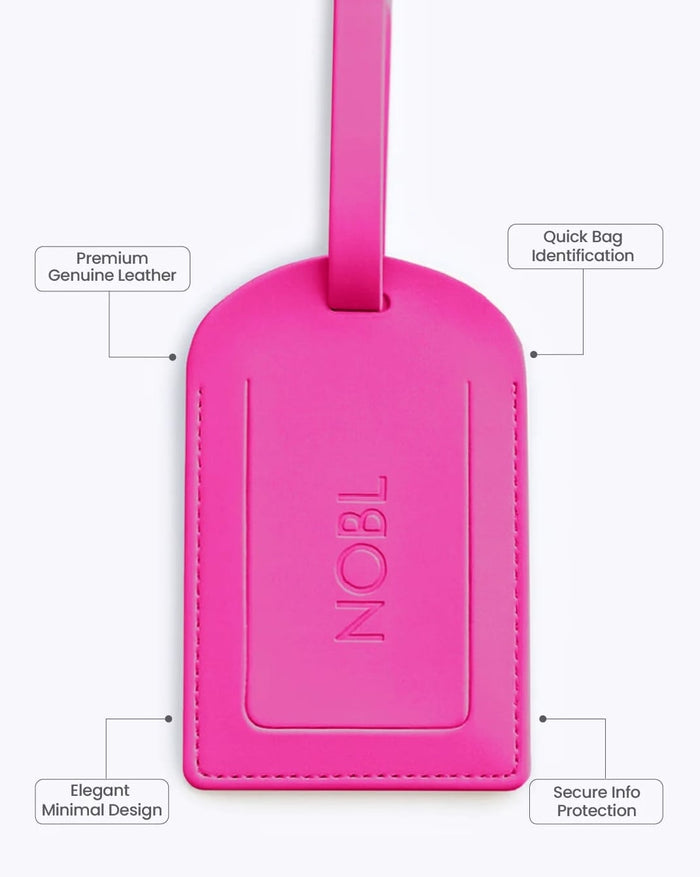 Leather Luggage Tag